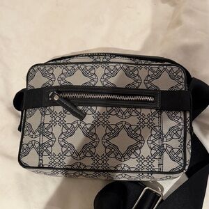 Vivienne Westwood Black and Gray Crossbody Bag